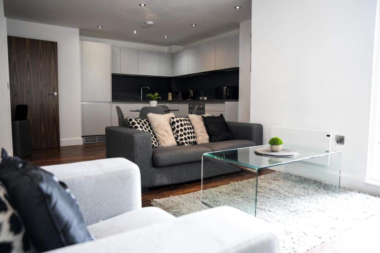 Onpoint Apartments - Spacious 2 Bedroom Apt - City Centre With Balcony 曼彻斯特 外观 照片