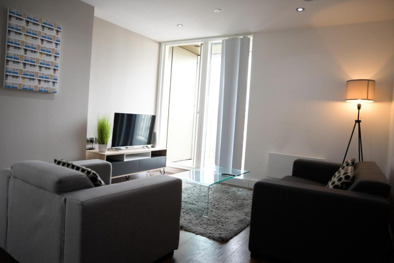 Onpoint Apartments - Spacious 2 Bedroom Apt - City Centre With Balcony 曼彻斯特 外观 照片