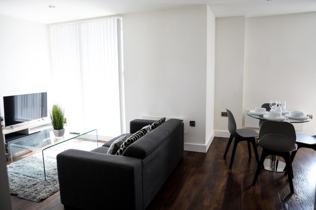 Onpoint Apartments - Spacious 2 Bedroom Apt - City Centre With Balcony 曼彻斯特 外观 照片
